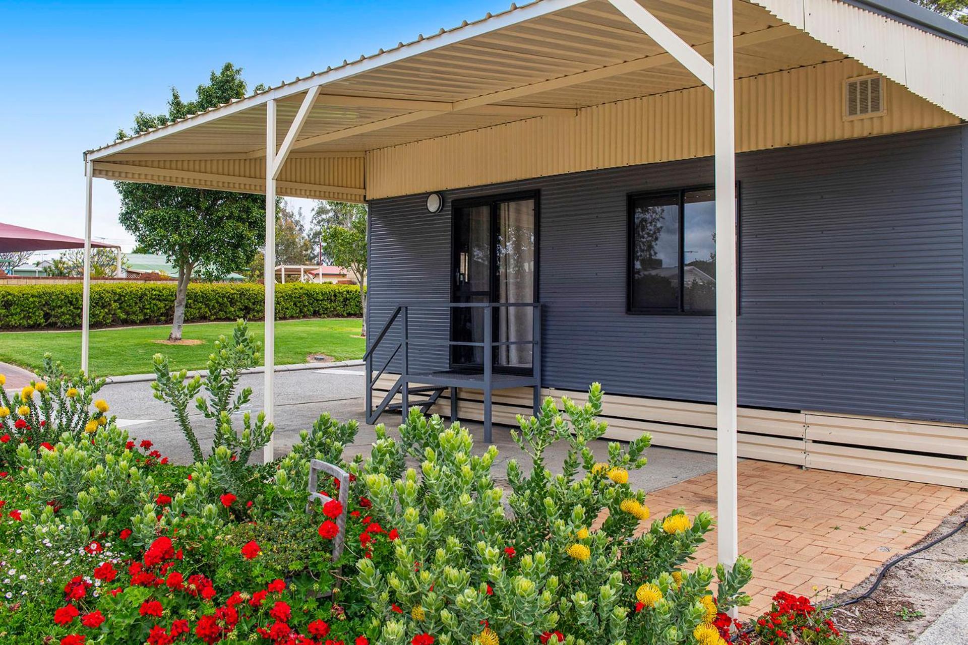 ホテル Banksia Tourist Park パース エクステリア 写真