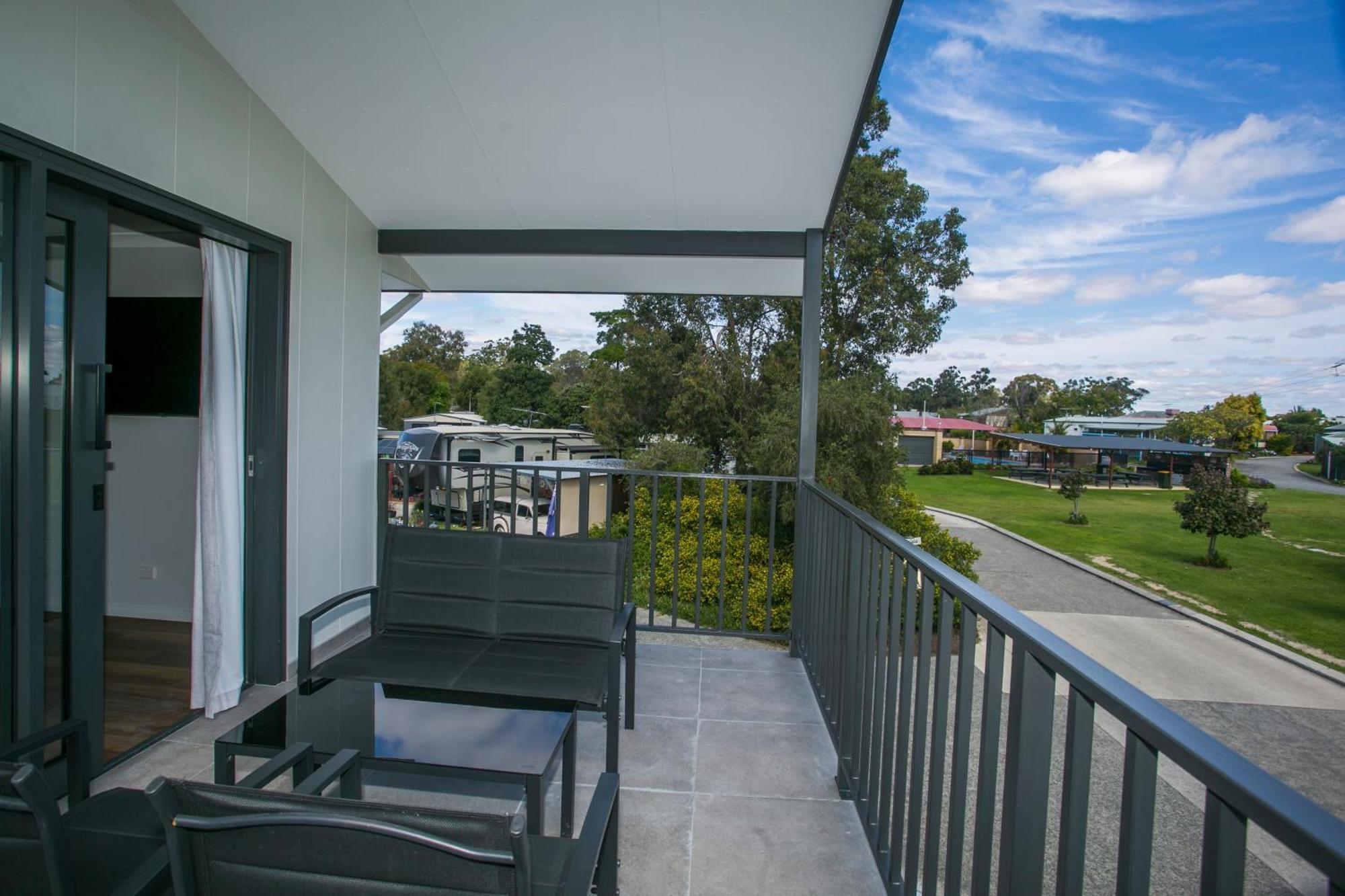 ホテル Banksia Tourist Park パース エクステリア 写真