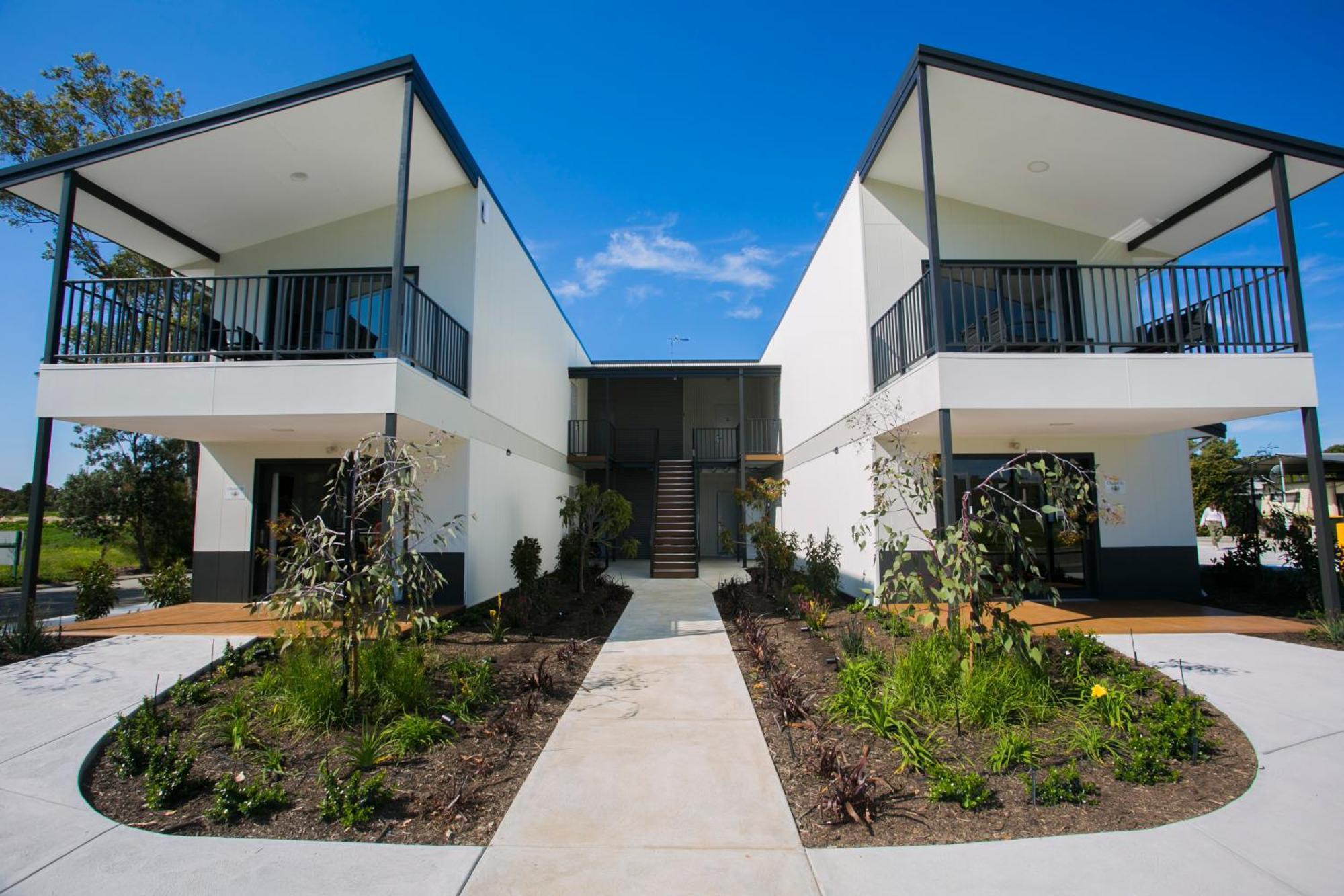 ホテル Banksia Tourist Park パース エクステリア 写真