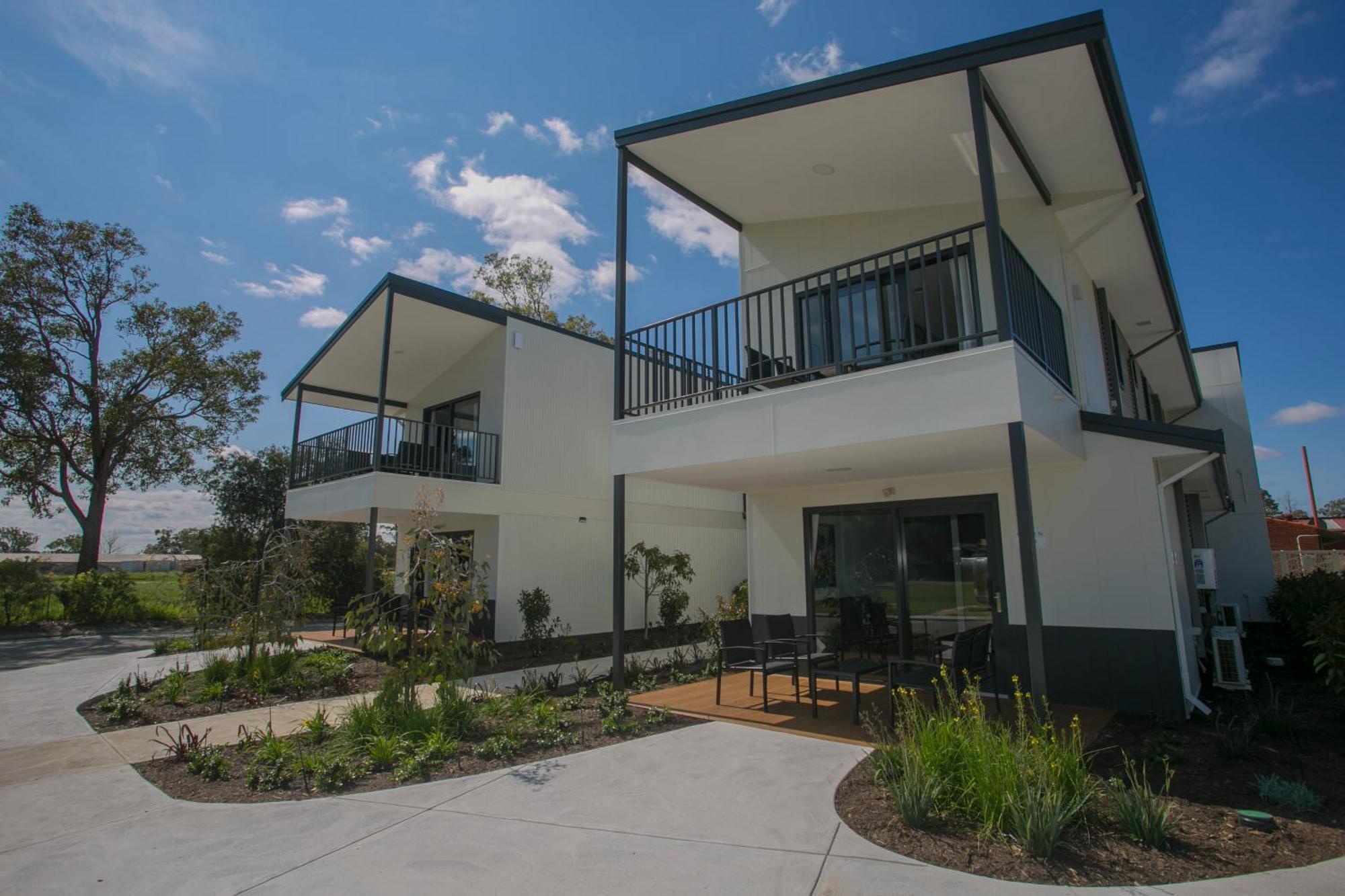 ホテル Banksia Tourist Park パース エクステリア 写真