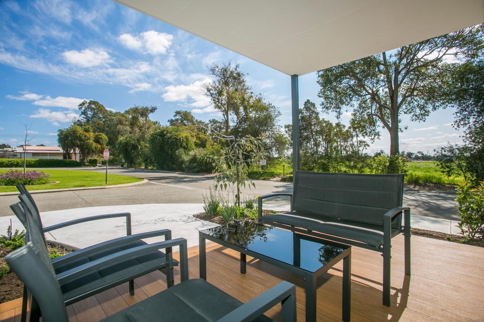 ホテル Banksia Tourist Park パース エクステリア 写真